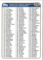 2006 Topps Checklist #1 OF 3