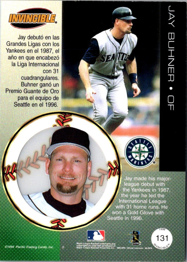 1999 Pacific Invincible Jay Buhner