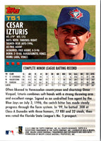 2000 Topps Traded & Rookies Cesar Izturis #T51 Rookie