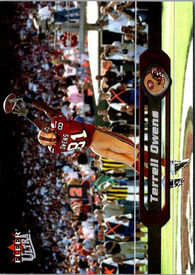 2001 Fleer Tradition Terrell Owens #112