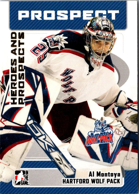 2006 In The Game Heroes and Prospects Al Montoya #76