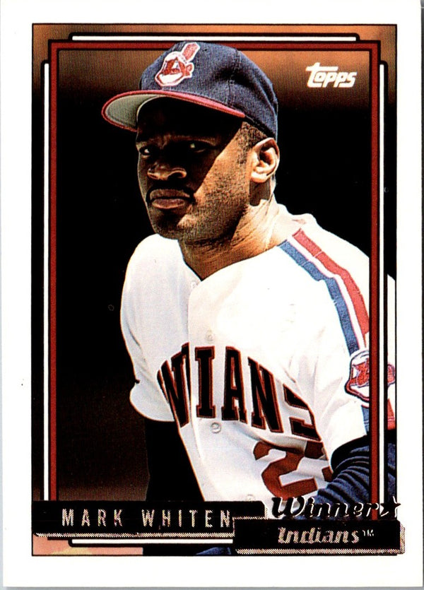 1992 Topps Mark Whiten #671