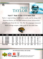 2007 Upper Deck First Edition Fred Taylor #45