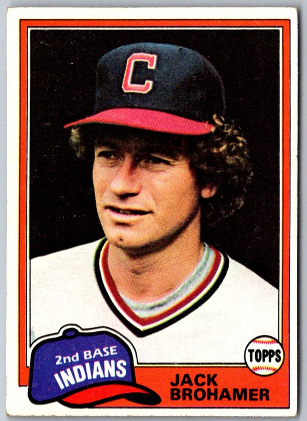 1981 Topps Jack Brohamer #462