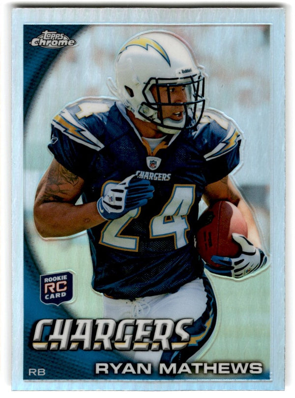 2010 Topps Chrome Orange Refractors Ryan Mathews #C140 Refractor