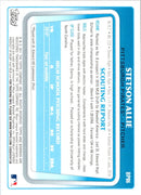 2011 Bowman Prospects Stetson Allie