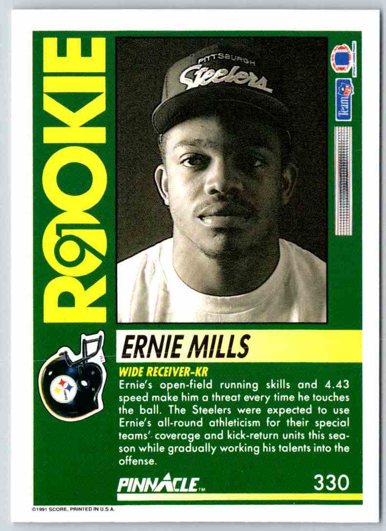 1991 Pinnacle Ernie Mills