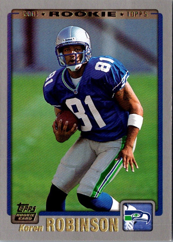 2001 Topps Koren Robinson #338 Rookie