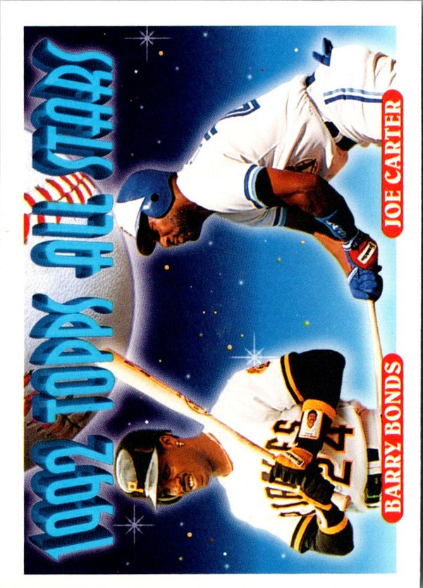 1993 Topps Barry Bonds/Joe Carter #407