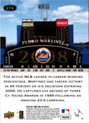 2008 Upper Deck Timeline Pedro Martinez