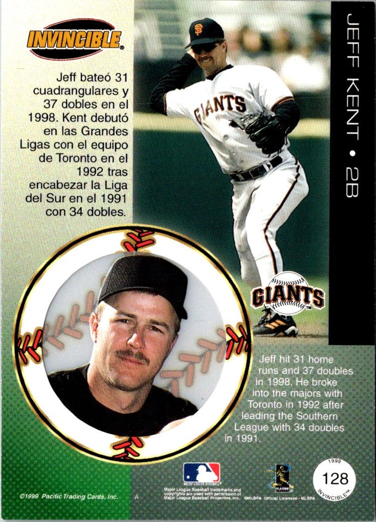 1999 Pacific Invincible Jeff Kent