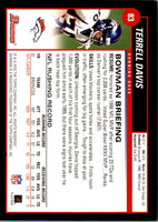 2002 Bowman Terrell Davis #83
