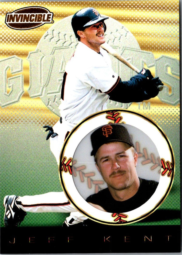 1999 Pacific Invincible Jeff Kent #128