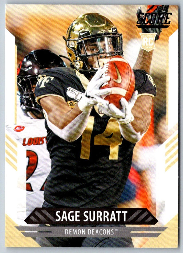 2021 Score Scorecard Sage Surratt #331