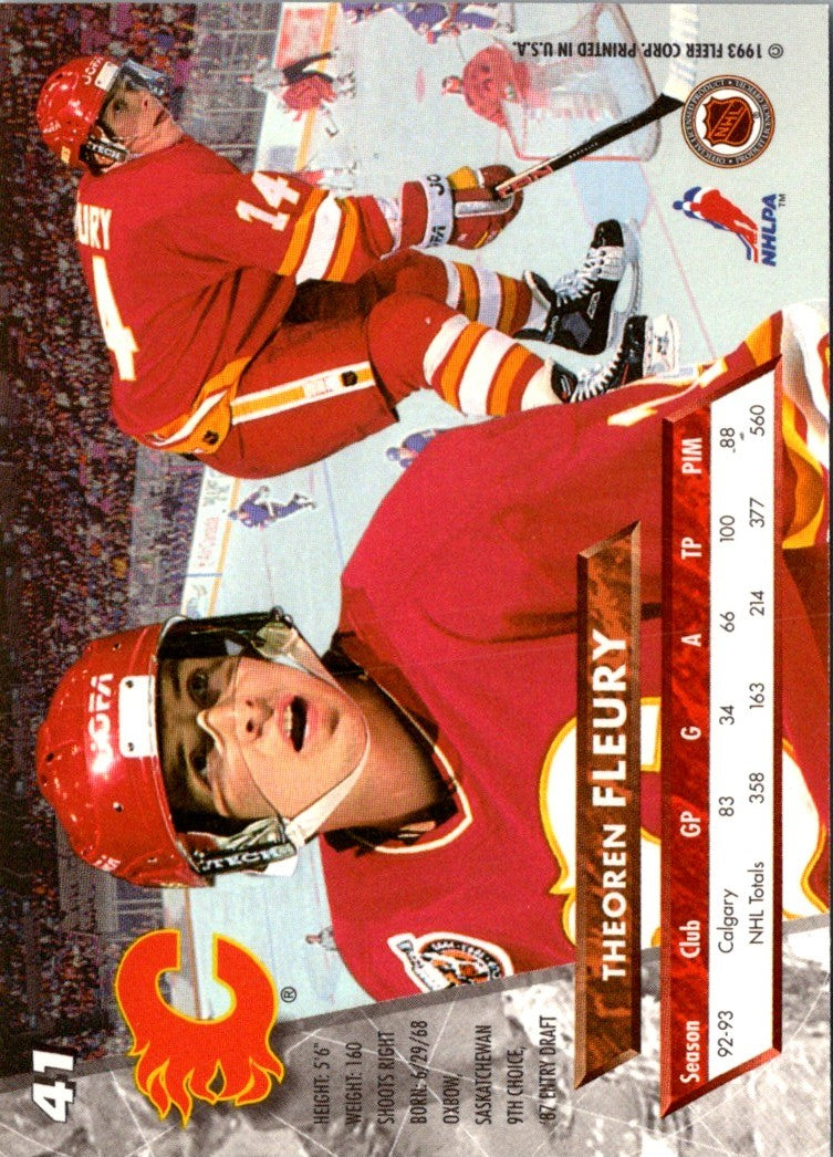 1993 Ultra Theoren Fleury