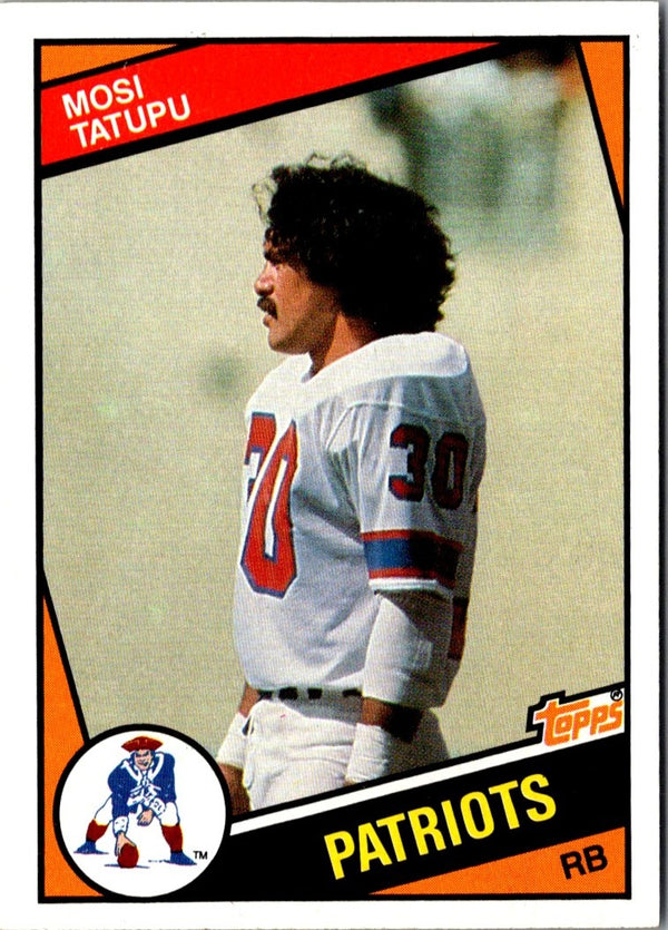 1984 Topps Mosi Tatupu #142 Rookie