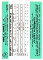 1984 Donruss Odell Jones #256