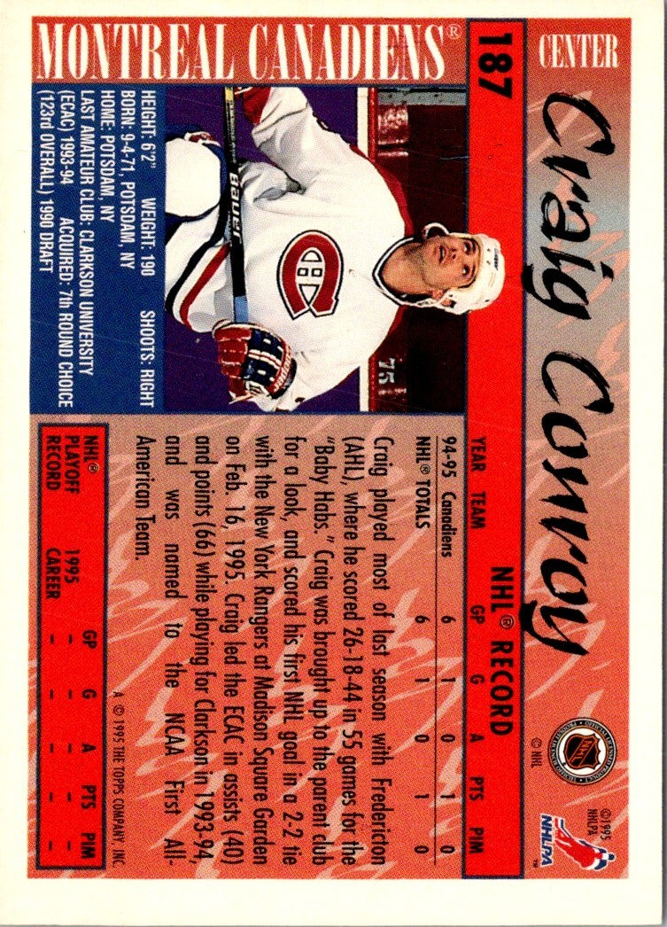 1995 Topps Craig Conroy