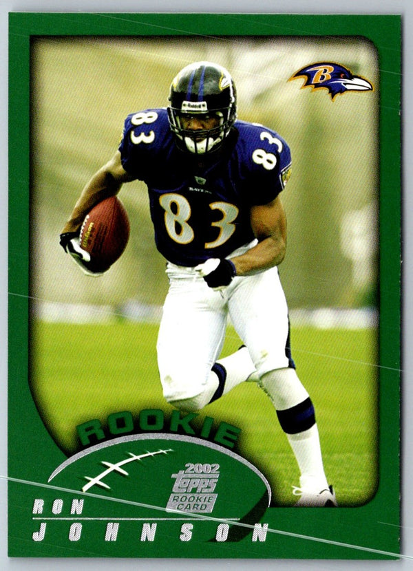 2002 Topps Ron Johnson #374 Rookie