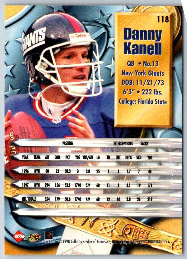 1998 Edge Danny Kanell