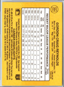 1987 Donruss Craig Reynolds