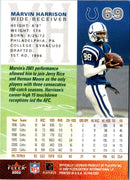 2001 Fleer Authority Marvin Harrison