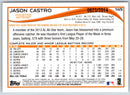 2014 Topps Gold Jason Castro