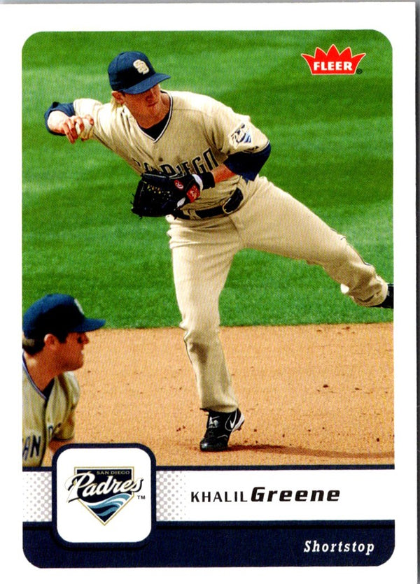 2006 Fleer Khalil Greene #249