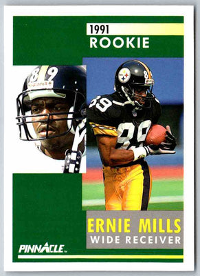 1991 Pinnacle Ernie Mills #330