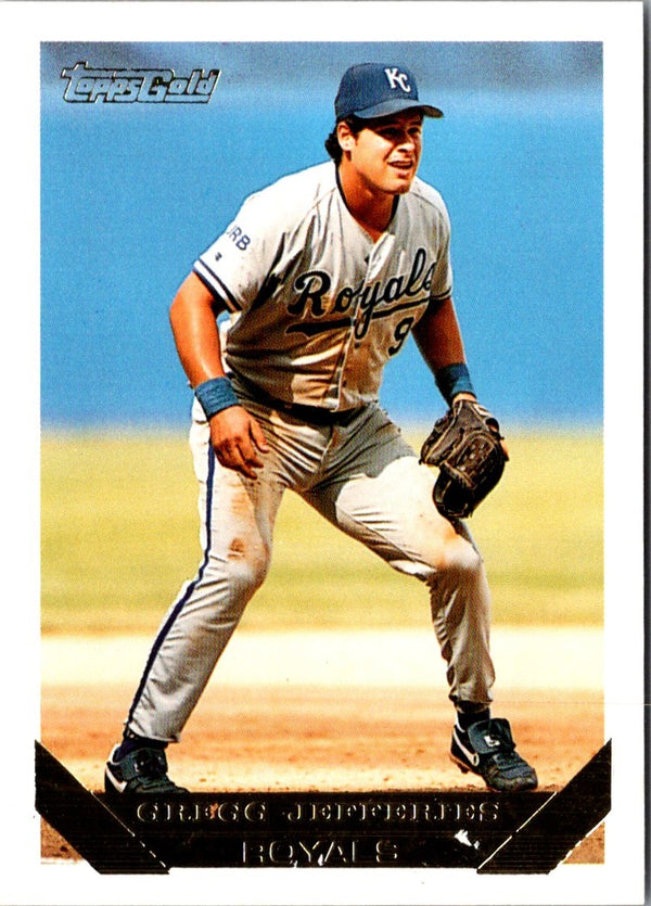 1993 Topps Gregg Jefferies #105