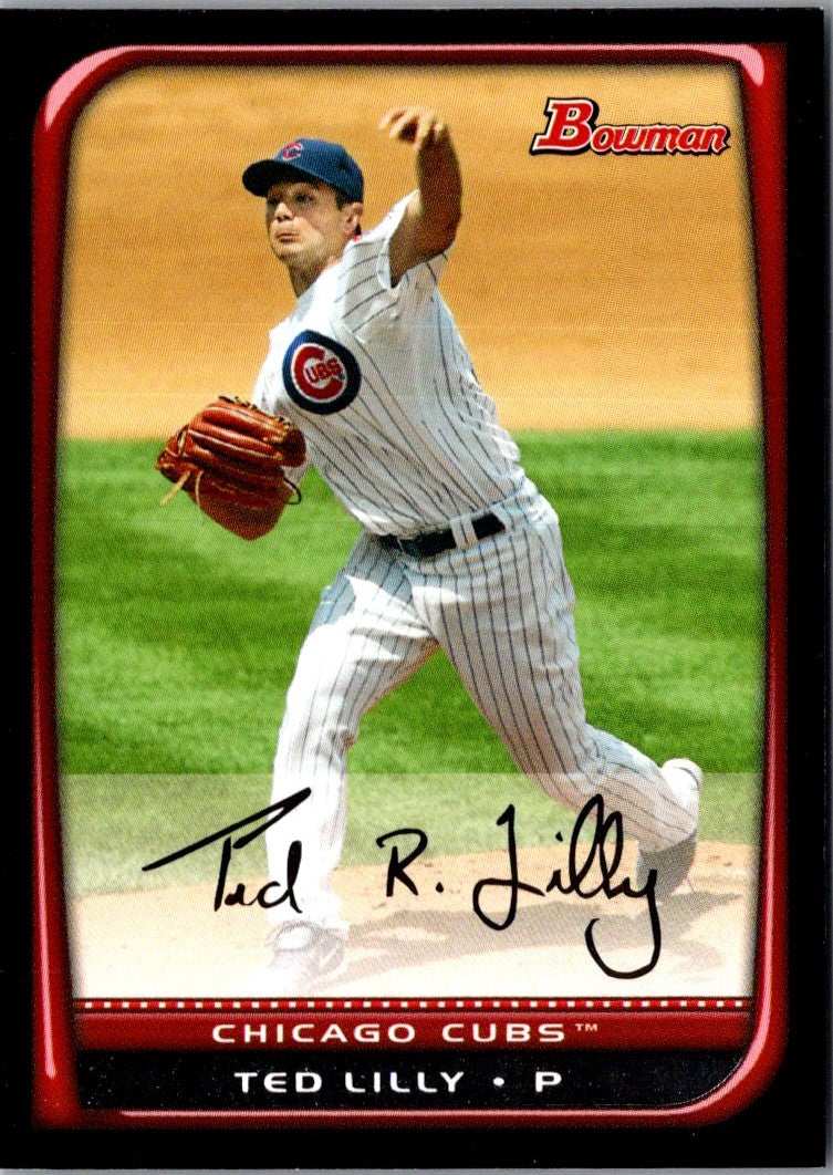 2008 Bowman Ted Lilly