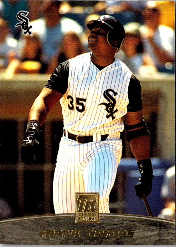 2001 Topps Reserve Frank Thomas #99