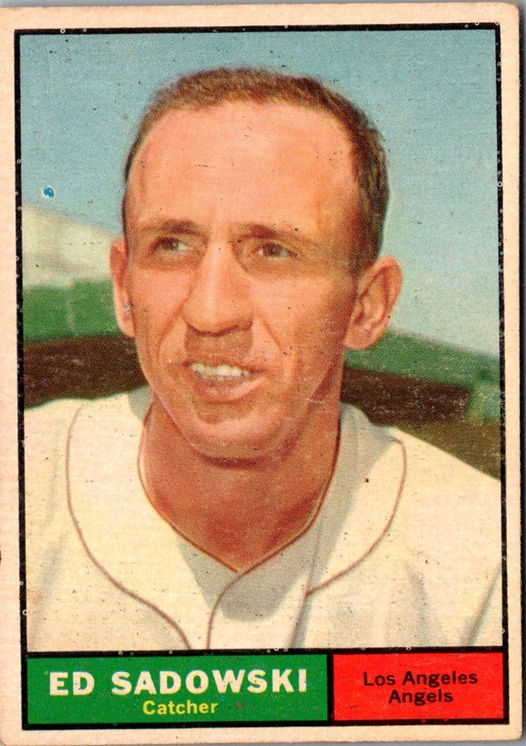 1961 Topps Ed Sadowski