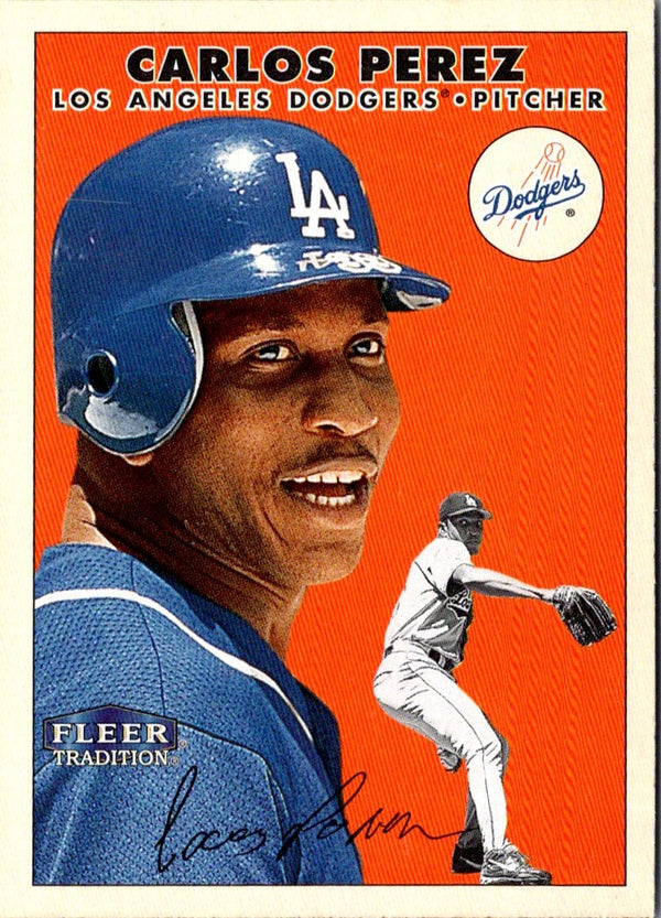 2000 Fleer Tradition Carlos Perez #77