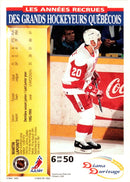 1993 Score Durivage Martin Lapointe