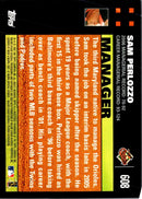 2007 Topps Sam Perlozzo