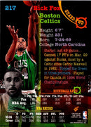 1994 Stadium Club Rick Fox