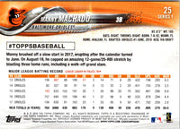 2018 Topps Manny Machado #25