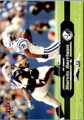 2001 Fleer Authority Marvin Harrison #26