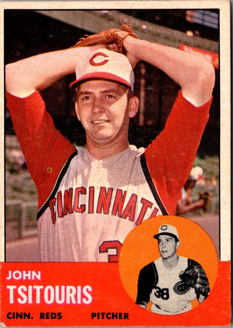 1963 Topps John Tsitouris