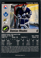 1993 Classic Pro Prospects Damian Rhodes #111