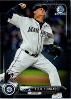 2017 Bowman Chrome Felix Hernandez #46