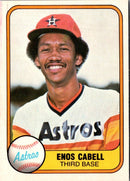 1981 Fleer Enos Cabell