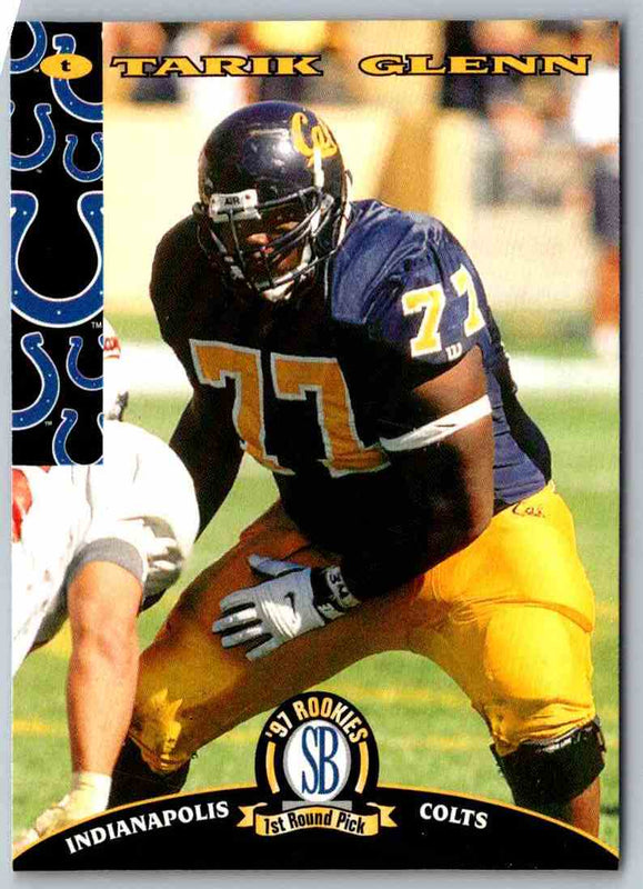 1997 Score Board Sb Tarik Glenn #77