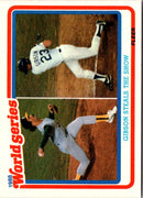 1990 Fleer World Series Canseco Crushed World Series Slump