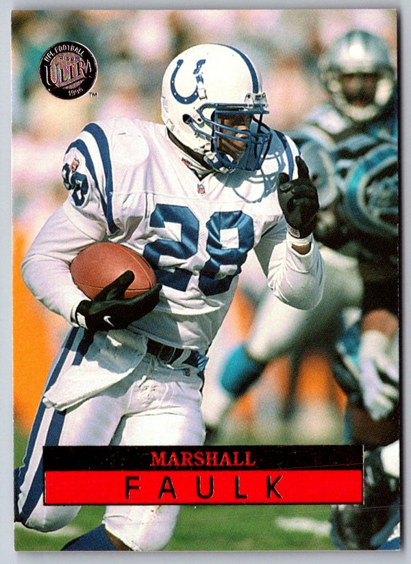 1996 Ultra Marshall Faulk #67