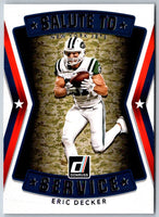 2017 Donruss Salute to Service Eric Decker #12