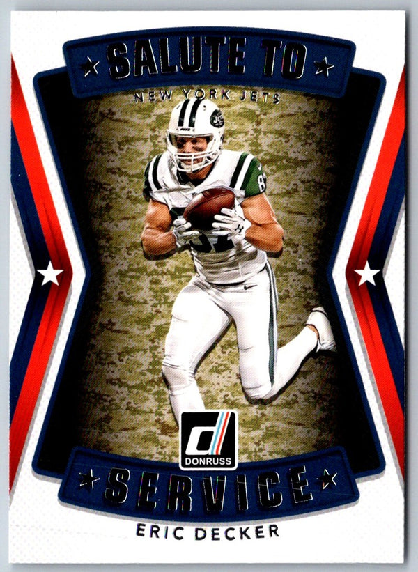 2017 Donruss Salute to Service Eric Decker #12