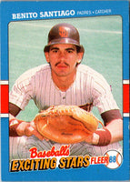 1988 Fleer Exciting Stars Benito Santiago #33
