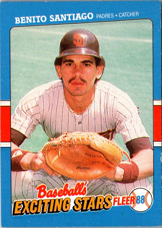 1988 Fleer Exciting Stars Benito Santiago #33